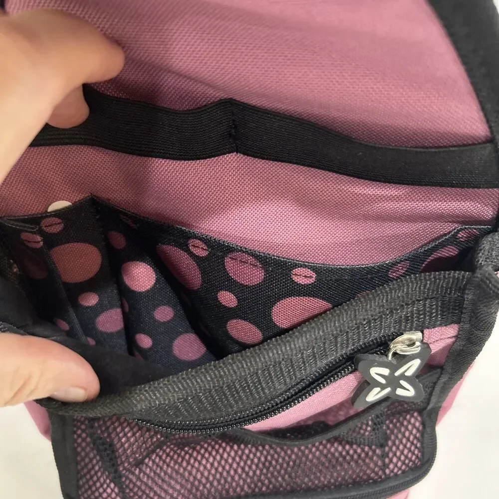 Tote-ally II Cool Hands-On-The-Go Pink Craft Tool Supply Tote Bag Organizer